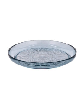 Bitz Skleněný talíř Kusintha 25 cm Blue