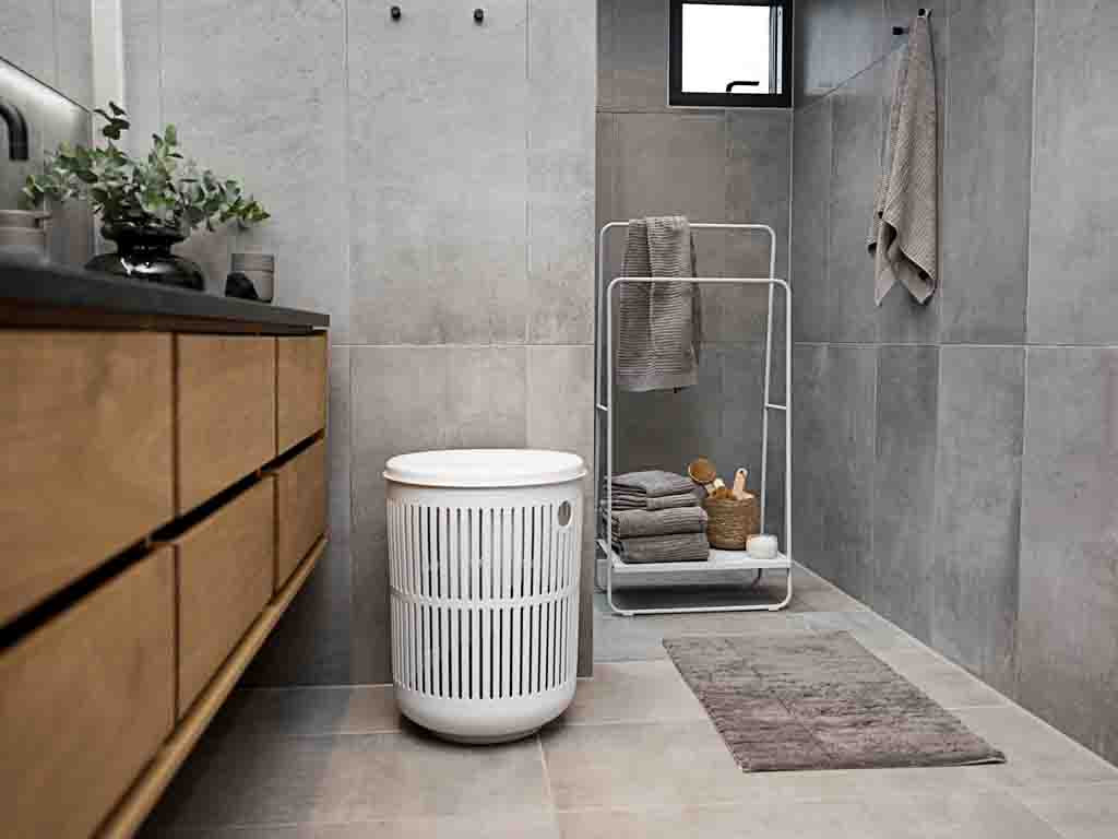 Zone Denmark Úložný koš na prádlo Ume White - Obrázek 2