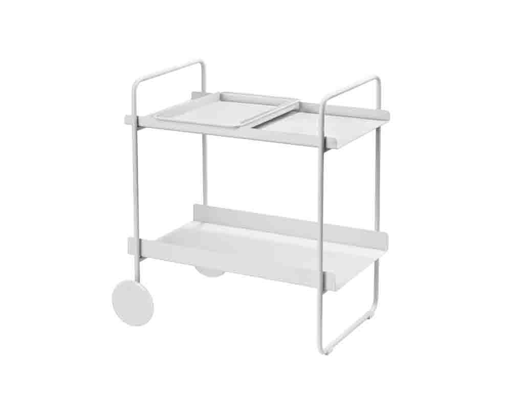 Zone Denmark Barový stolek na kolečkách A-Cocktail Soft Grey