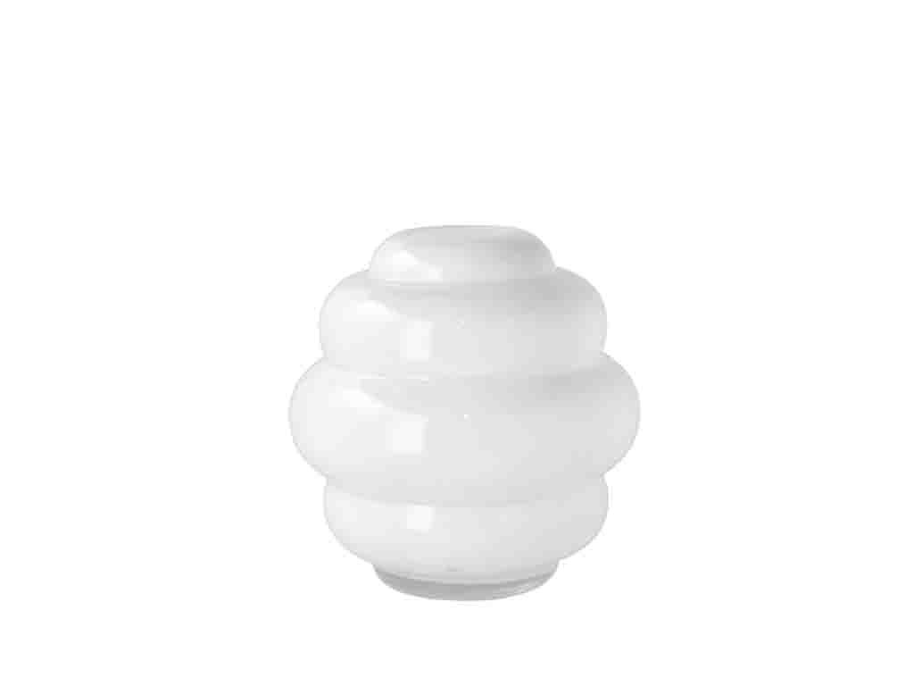 Villa Collection Skleněná váza Bubble 20 x 20,5 cm White