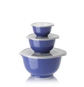 Rosti Sada kuchyňských mís 0,25+0,75+3L Electric blue