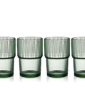 Bitz Sada 4 kávových sklenic Kusintha 38cl Green