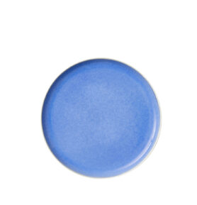 Studio Round Kameninový dezertní talíř North 21 cm White/Shiny River