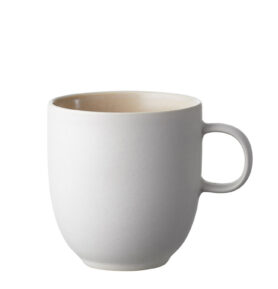 Studio Round Kameninový hrnek North 33 cl White/Matte Sand