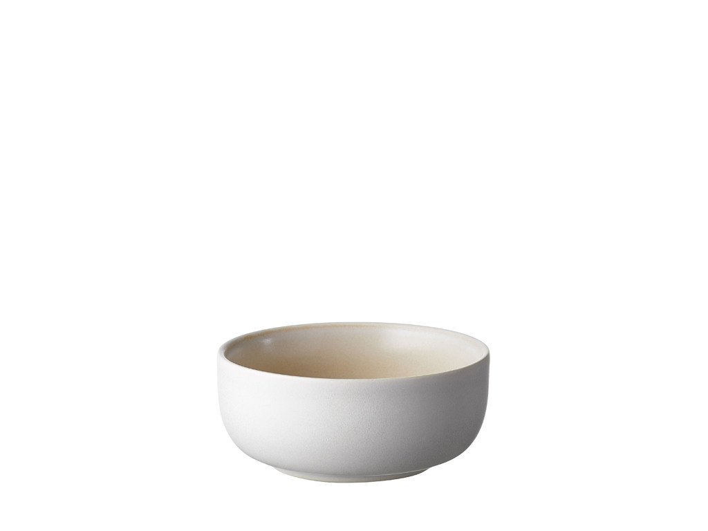 Studio Round Kameninová servírovací miska North 11 cm White/Matte Sand