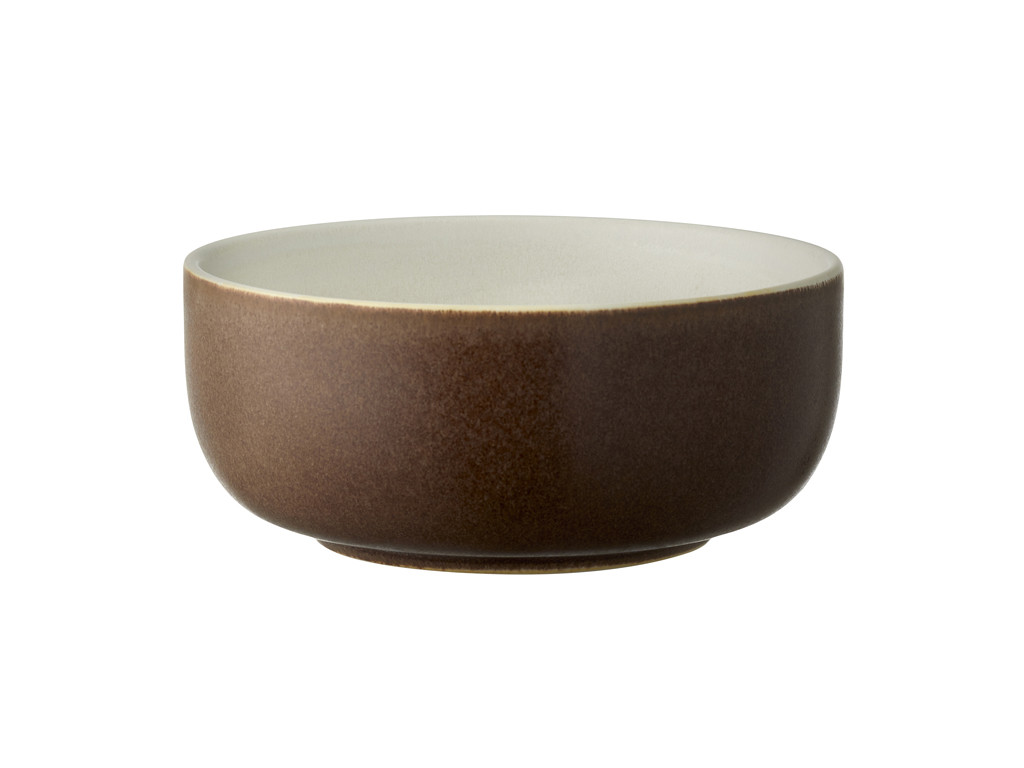 Studio Round Kameninová servírovací miska North 11 cm Matte Bark/White