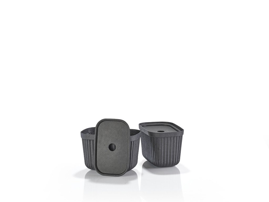 Zone Denmark Úložný box Pulp Black (sada 2 ks) 23x15 cm - Obrázek 2