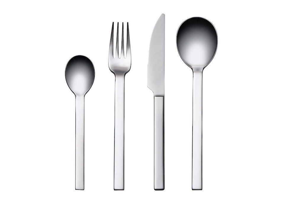 Studio Round Sada nerezových příborů Storm 16 ks Steel