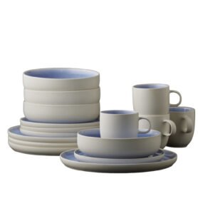 Studio Round Servírovací sada nádobí North White/Shiny River