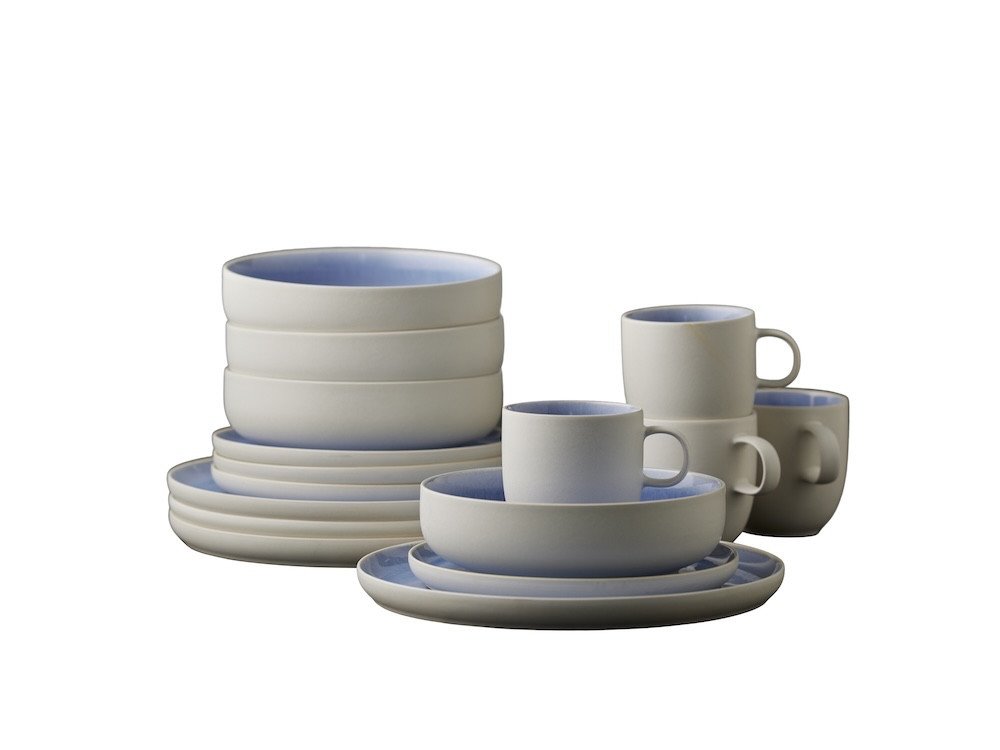 Studio Round Servírovací sada nádobí North White/Shiny River