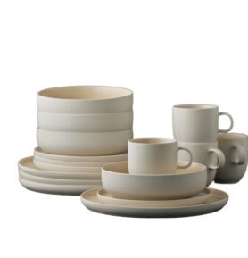 Studio Round Servírovací sada nádobí North White/Matte Sand