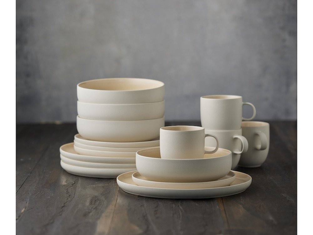 Studio Round Servírovací sada nádobí North White/Matte Sand - Obrázek 2