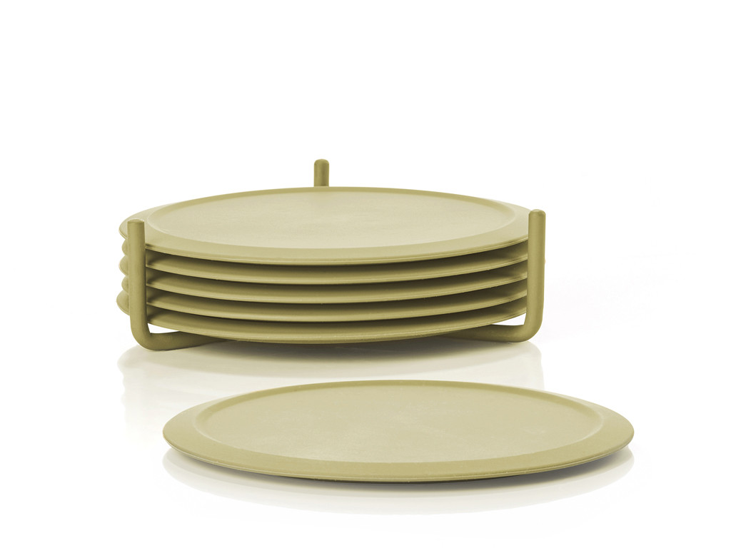 Zone Denmark Podložky pod hrnek se stojánkem (6 ks) Singles Leek