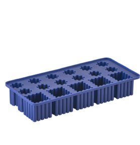 Zone Denmark Silikonová forma na led Singles Indigo Blue