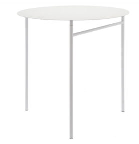 Zone Denmark Kovový skládací stolek Disc Soft Grey