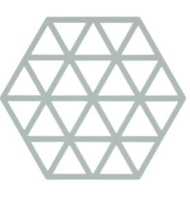 Zone Denmark Silikonová podložka pod horké Triangles Nordic Sky