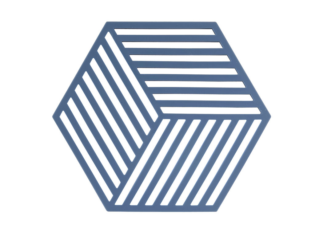 Zone Denmark Silikonová podložka pod horké Hexagon Denim