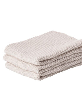 Zone Denmark Kuchyňská utěrka (3 ks) 27x27cm Warm Grey