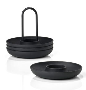 Zone Denmark Kalíšek na vajíčko Singles Black (4 ks)