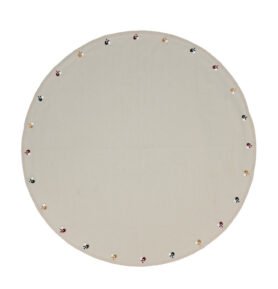 Södahl Ubrus pod stromeček ⌀110cm Christmas Hearts Embroidey Red