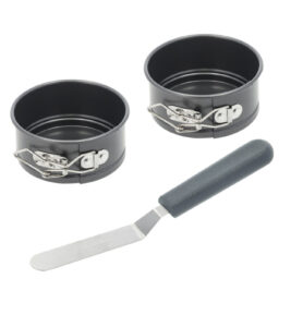 Blomsterbergs Sada mini dortových forem se stěrkou