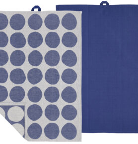 Södahl Kuchyňská utěrka 50x70 Bubbles (sada 2 ks) Royal Blue