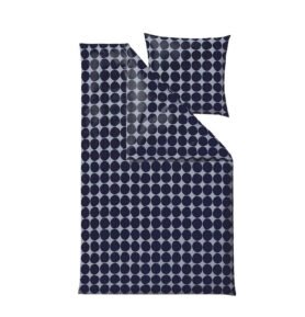 Södahl Bavlněné povlečení 140x220 Bubbles Linen blue