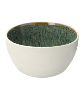 Bitz Kameninová miska 400 ml  White/Green