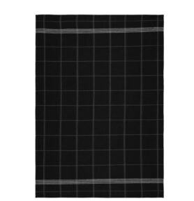 Södahl Kuchyňská utěrka 50x70 Minimal Black/White