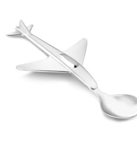 Zilverstad Dětská lžička Letadlo