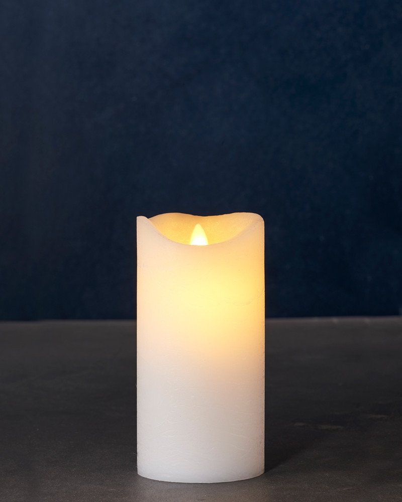 Sirius LED svíčka Sara Exclusive, Ø7,5x15cm
