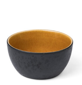 Bitz Kameninová servírovací miska 14 cm Black/Amber