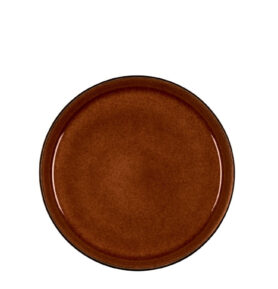Bitz Kameninový dezertní talíř 21 cm Black/Amber