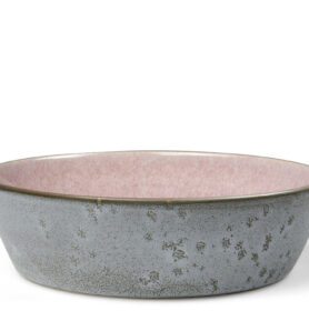 Bitz Kameninový miska na polévku 18cm Grey/Light Pink
