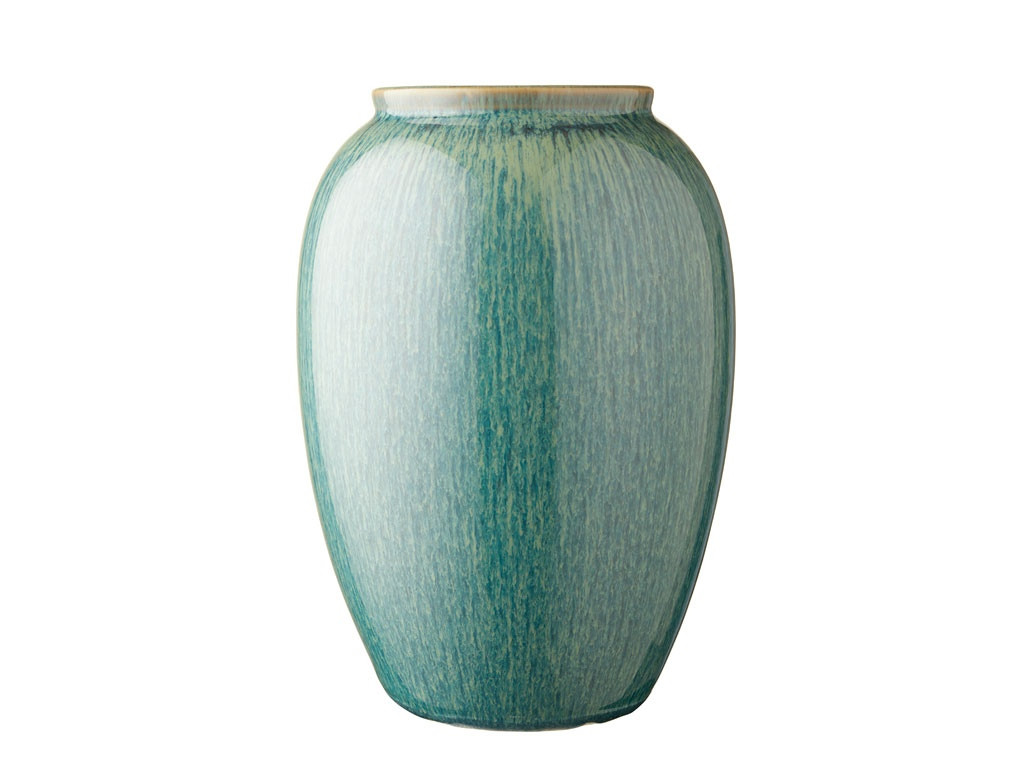 Bitz Kameninová váza 25 cm Green