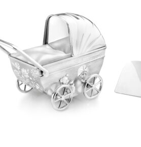 Zilverstad Kasička Buggy s gravírovacím štítkem