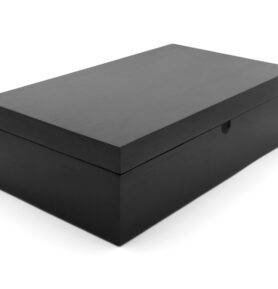 Bredemeijer Krabička na čaj Black (6 dóz na sypaný čaj + odměrka)