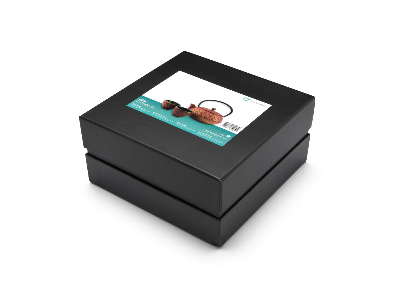 Bredemeijer Čajová sada Shanghai 0,6L,růžová/zlatá - Obrázek 2