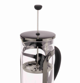 Leopold Vienna French Press Shiny Black 1,0L