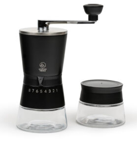 Leopold Vienna Kávový mlýnek Bologna Black (dárková sada)