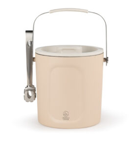 Leopold Vienna Dvoustěnný kbelík na led s víkem a kleštičkami Corvina 1,5L