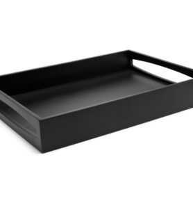 Leopold Vienna Černý servírovací tác 40x30x6 cm