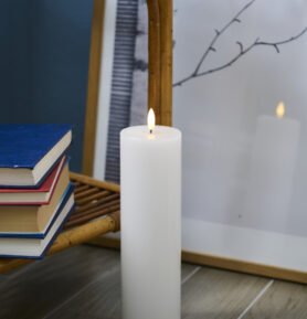 Sirius Dobíjecí LED svíčka Sille, Ø7,5x25cm