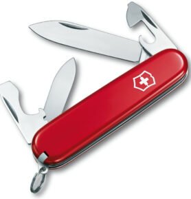 VICTORINOX nůž kapesní RECRUIT 84mm ČERVENÝ