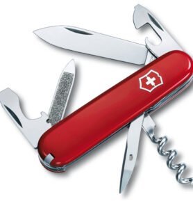 VICTORINOX nůž kapesní SPORTSMAN 84mm ČERVENÝ