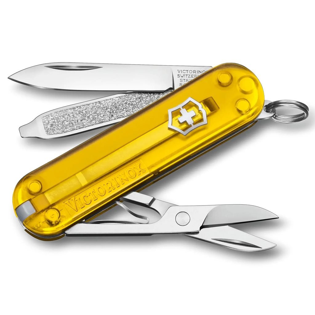 VICTORINOX nůž kapesní CLASSIC SD 58mm transparentní TUSCAN SUN