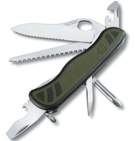 VICTORINOX nůž kapesní SOLDIER 111mm ZELENÁ/ČERNÁ
