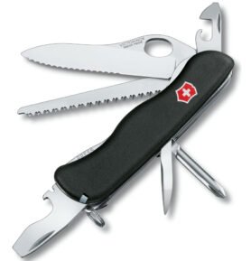 VICTORINOX nůž kapesní TRAILMASTER ONE HAND 111mm ČERNÝ