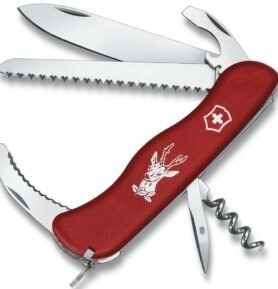 VICTORINOX nůž kapesní HUNTER 111mm ČERVENÝ