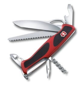 VICTORINOX nůž kapesní RangerGrip 55 130mm ČERVENÝ